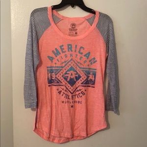 American fighter long sleeve t shirt